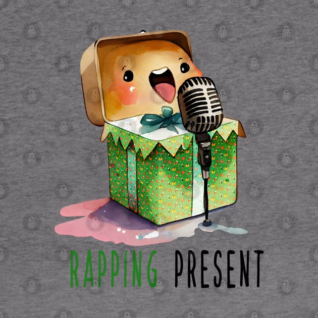rapping present by MZeeDesigns